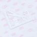 Ткань на отрез бязь плательная б/з 150 см 369/2 цвет розовый