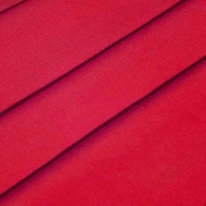 Ткань на отрез полулен 150 см 70050 цвет красный 2