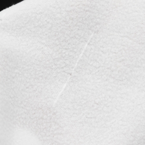 УЦЕНКА ткань на отрез флис 130 гр цвет Белый (двусторонний)