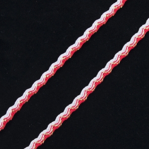 Тесьма плетеная вьюнчик (МЕТАНИТ) С-3784 г17 уп 20 м ширина 7 мм (5 мм) рис 9377 цвет 27