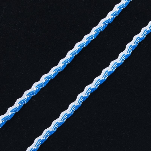 Тесьма плетеная вьюнчик (МЕТАНИТ) С-3784 г17 уп 20 м ширина 7 мм (5 мм) рис 9377 цвет 39