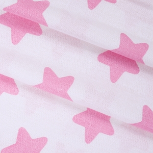 Маломеры бязь плательная б/з 150 см 8061/7 Пряники цвет розовый 11 м