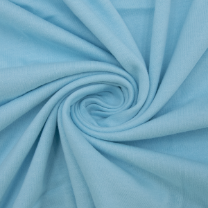Ткань на отрез кулирка М-2065 цвет светло-бирюзовый