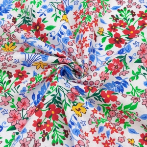 Маломеры ситец 95 см 21219/1 Полевые цветы 3 м