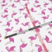 Ткань на отрез поплин 150 см 434/1 Фламинго цвет белый