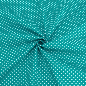 Ткань на отрез бязь плательная 150 см 1590/13 цвет изумруд