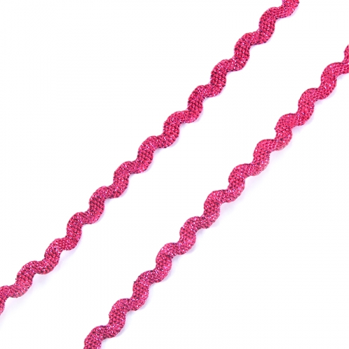 Тесьма плетеная вьюнчик (МЕТАНИТ) С-2914 (3621) г17 уп 20 м ширина 7 мм (5 мм) рис 8657 цвет 025