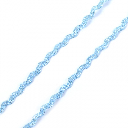Тесьма плетеная вьюнчик (МЕТАНИТ) С-2914 (3621) г17 уп 20 м ширина 7 мм (5 мм) рис 8657 цвет 184