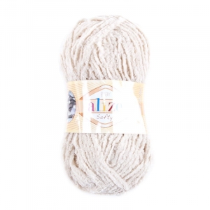 Пряжа для вязания Ализе Softy (100% микрополиэстер) 50гр/115 м цвет 310 медовый