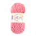 Пряжа для вязания Ализе Softy (100% микрополиэстер) 50гр/115 м цвет 619 коралловый