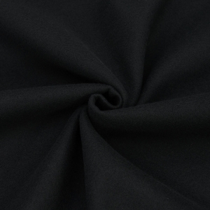 Ткань на отрез кашемир однотонный цвет черный