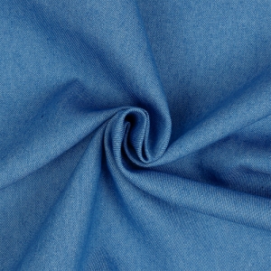 Ткань на отрез джинс TBY.Jns.03 цвет темно-голубой