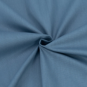 Мерный лоскут бязь гладкокрашеная 120гр/м2 220 см цвет синий шторм 1 м
