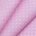 Бязь плательная 150 см 7223/32 Мелкие звездочки 0.5 см о/м цвет розовый