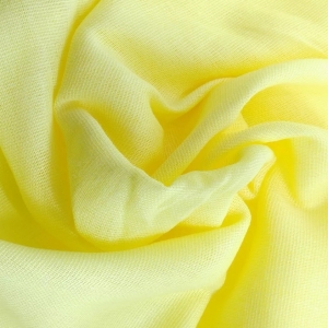 Ткань на отрез ситец гладкокрашеный 80 см 65 гр/м2 цвет желтый