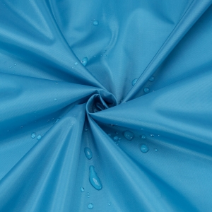 Ткань на отрез Оксфорд 240D ПУ1000 цвет светло-голубой