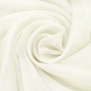 Ткань на отрез Вуаль 295 см TRL15-2 цвет молочный