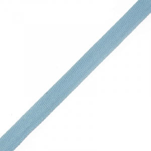 Тесьма киперная 13 мм хлопок 1,8г/см арт.12.2С-253К.13.001 цв.голубой