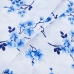Ткань на отрез бязь 120 гр/м2 220 см 5204/1 Сакура цвет голубой