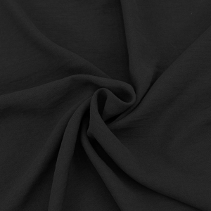Ткань на отрез манго 150 см цвет черный