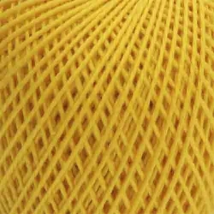 Нитки для вязания Ирис 100% хлопок 25 гр 150 м цвет 0301 цедра лимона