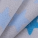Ткань на отрез флис Звезды 40995/2 цвет голубой
