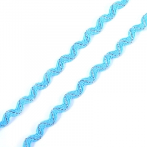 Тесьма плетеная вьюнчик С-3015 (3584) г17 уп 20 м ширина 7 мм (5 мм) рис 6704 цвет 150