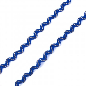 Тесьма плетеная вьюнчик С-3015 (3584) г17 уп 20 м ширина 7 мм (5 мм) рис 8528 цвет 122