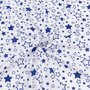 Маломеры поплин 150 см 396А/21 цвет василек 2,4 м