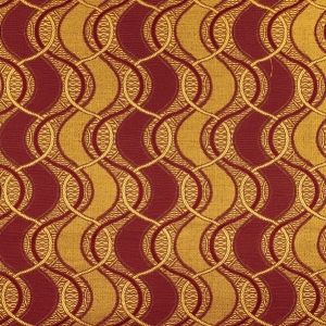 Ткань на отрез гобелен 150 см 112-3 цвет бордо
