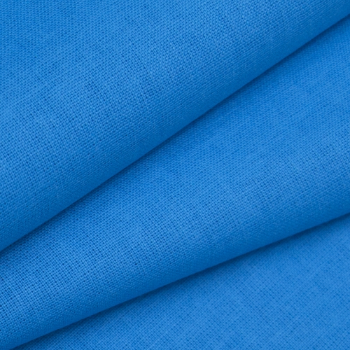 Ткань на отрез бязь М/л Шуя 150 см 12440 цвет ярко-голубой