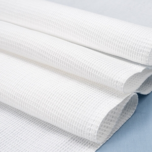 Ткань на отрез вафельное полотно отбеленное 45см ГОСТ 240 гр/м2
