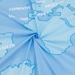 Маломеры поплин 150 см 11654/1 Суперкар компаньон 1,5 м