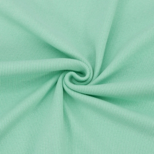 Ткань на отрез кашкорсе с лайкрой цвет светло-зеленый 2