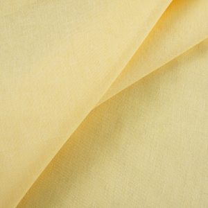 Ткань на отрез бязь гладкокрашеная ГОСТ 150 см цвет желтый активное крашение