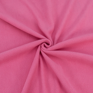 Ткань на отрез флис 2230 цвет Розовый (двусторонний)