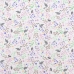 Ткань на отрез поплин 150 см 3919 Фламинго в цветах