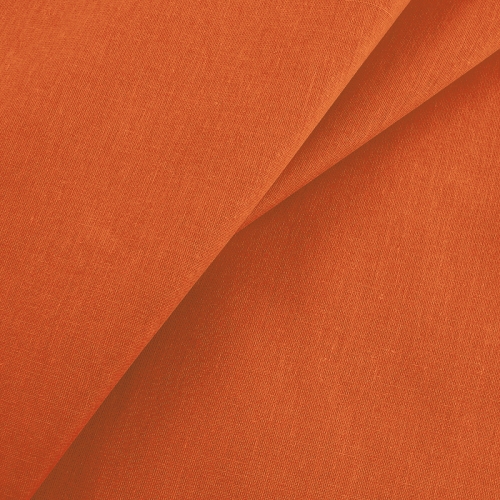 Бязь гладкокрашеная 100гр/м2 150см цвет оранжевый