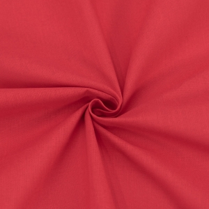 Ткань на отрез бязь гладкокрашеная ГОСТ 150 см цвет красный активное крашение