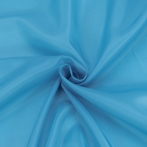 Мерный лоскут таффета 150 см 190Т цвет голубой 4540 8,5 м