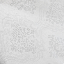 Матрасная ткань на отрез 2703-4 Дамаск цвет белый