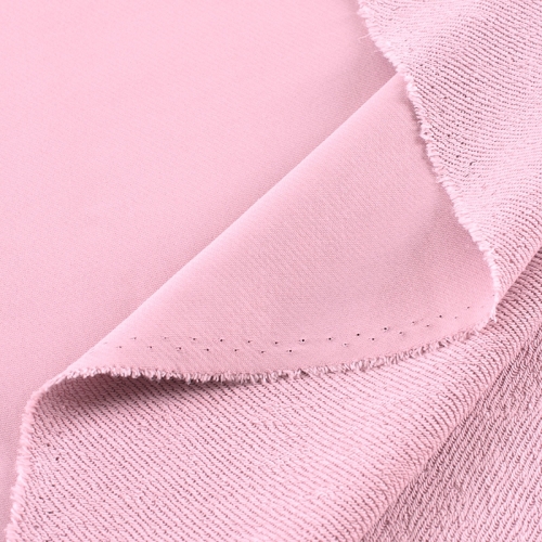 Ткань на отрез футер 3-х нитка диагональный цвет розовый