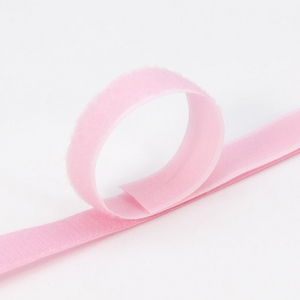 Лента-липучка 25 мм 1 м 096 цвет розовый