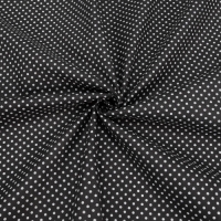 Бязь плательная 150 см 1590/25 цвет черный отрез 150х100