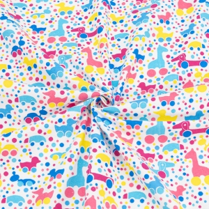 Маломеры фланель 90 см 29146/3 Игрушки 2 м