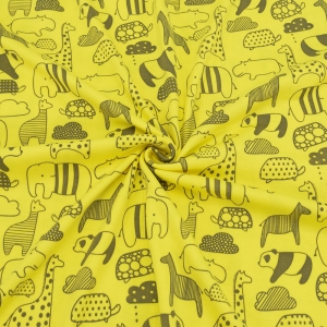 Ткань на отрез интерлок Т540 Zoo