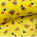 Ткань на отрез бязь ГОСТ детская 150 см 609/4 цвет жёлтый
