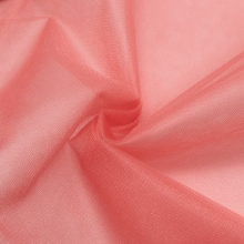 Фатин Кристалл средней жесткости блестящий K.TRM 300 см цвет 13К розово-коралловый