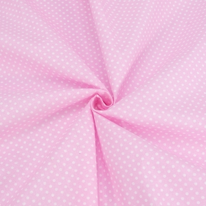 Ткань на отрез бязь плательная 150 см 1590/2 цвет розовый