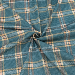 Маломеры кулирка R4255-V1 Клетка цвет петроль 1 м